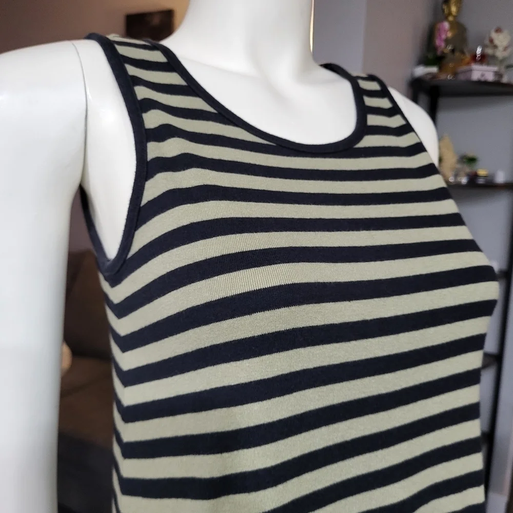 GU - Dresses Women Striped Basics Vintage All-match Ladies - Picture 8 of 8
